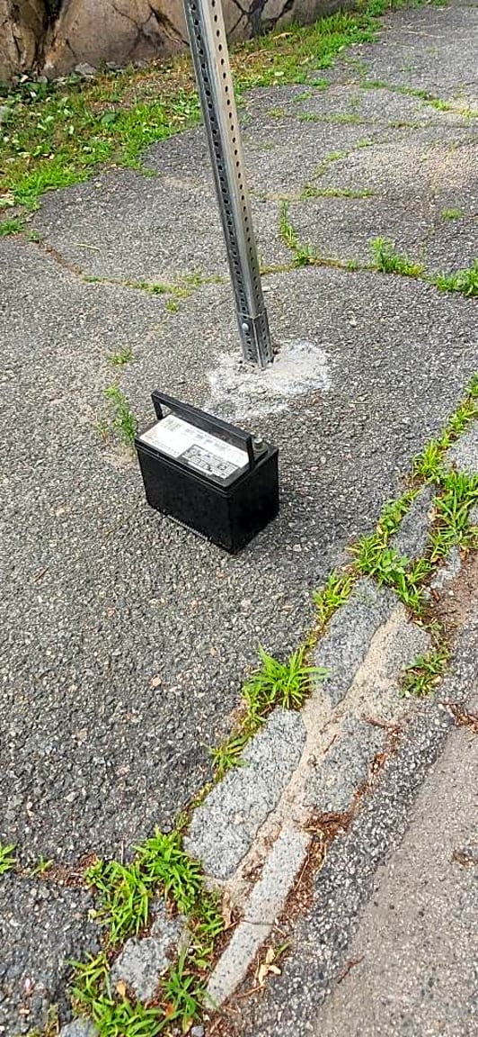 Image submitted with report