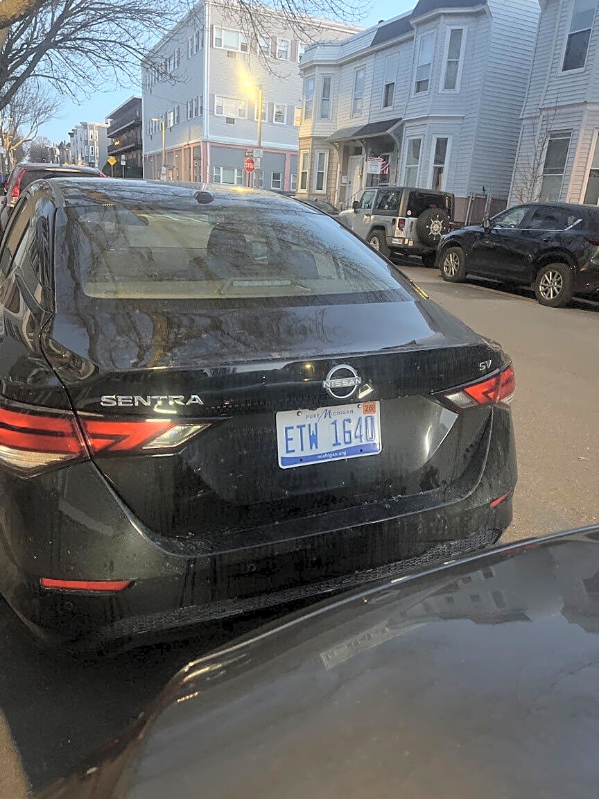 Image submitted with report