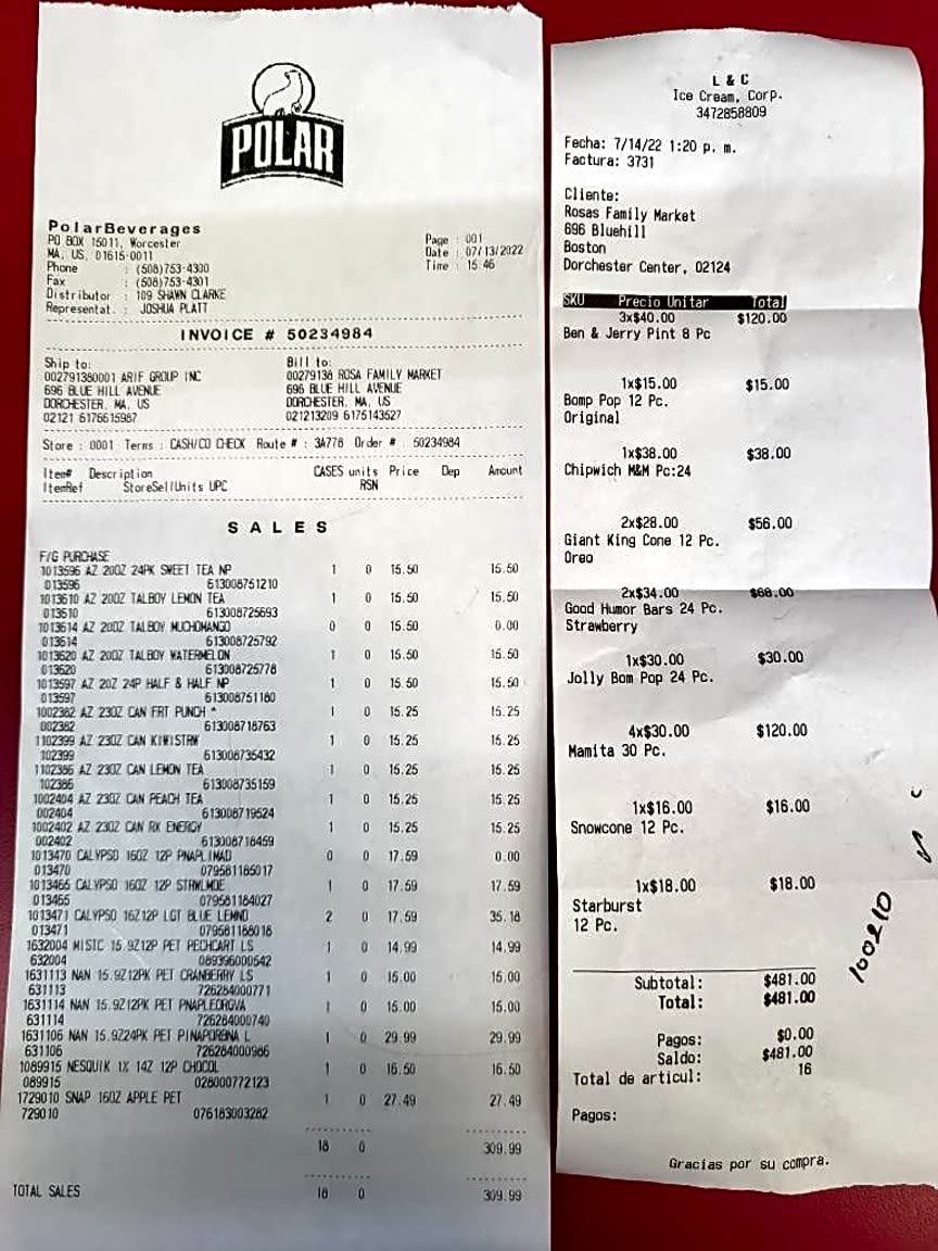 Image submitted with report