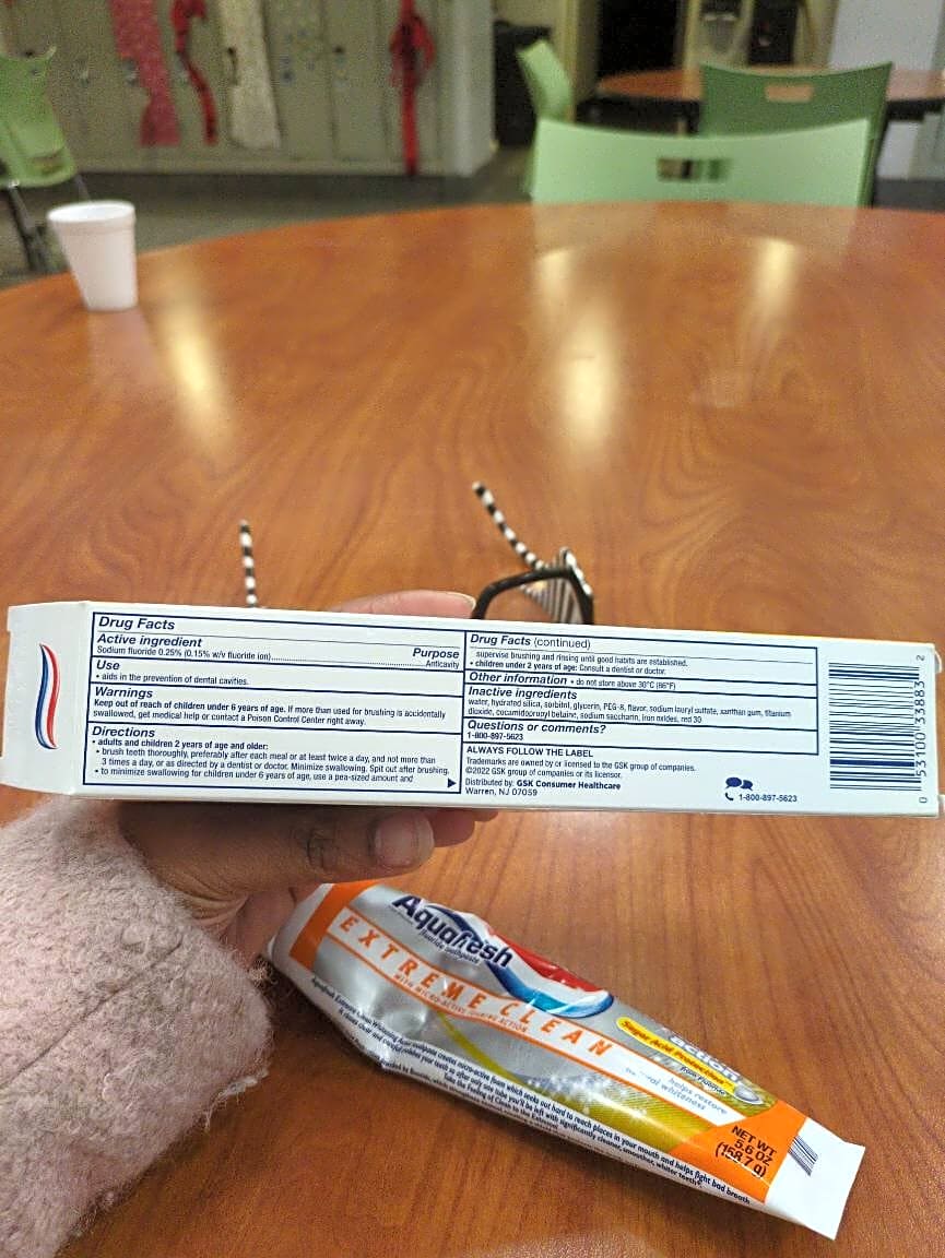 Image submitted with report