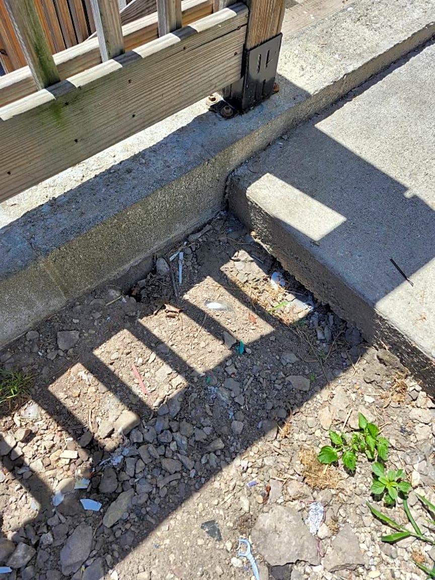 Image submitted with report