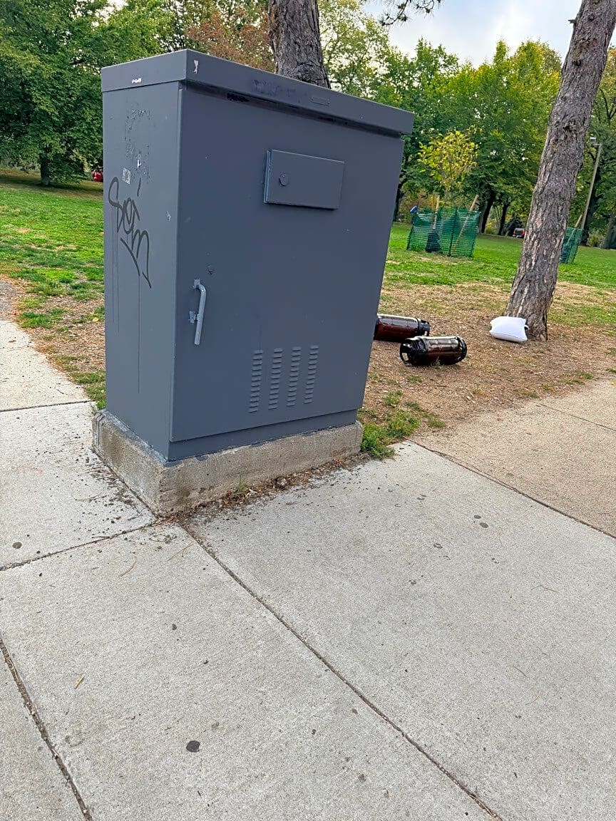 Image submitted with report