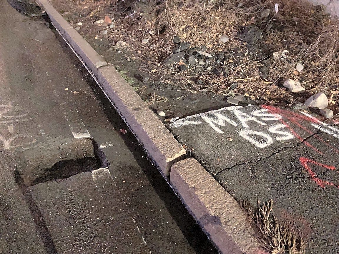 Image submitted with report