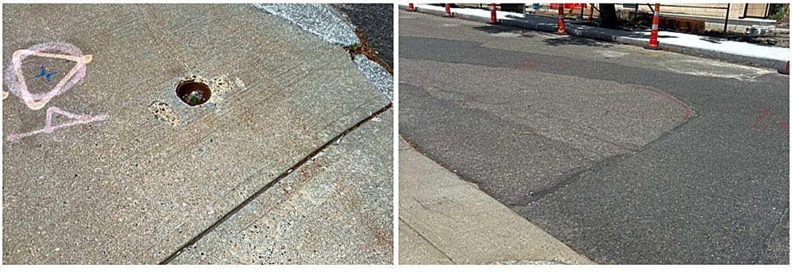 Image submitted with report