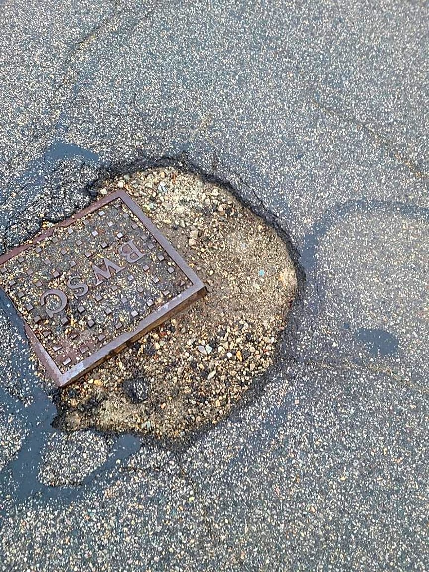 Image submitted with report