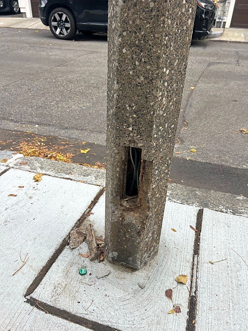 Image submitted with report