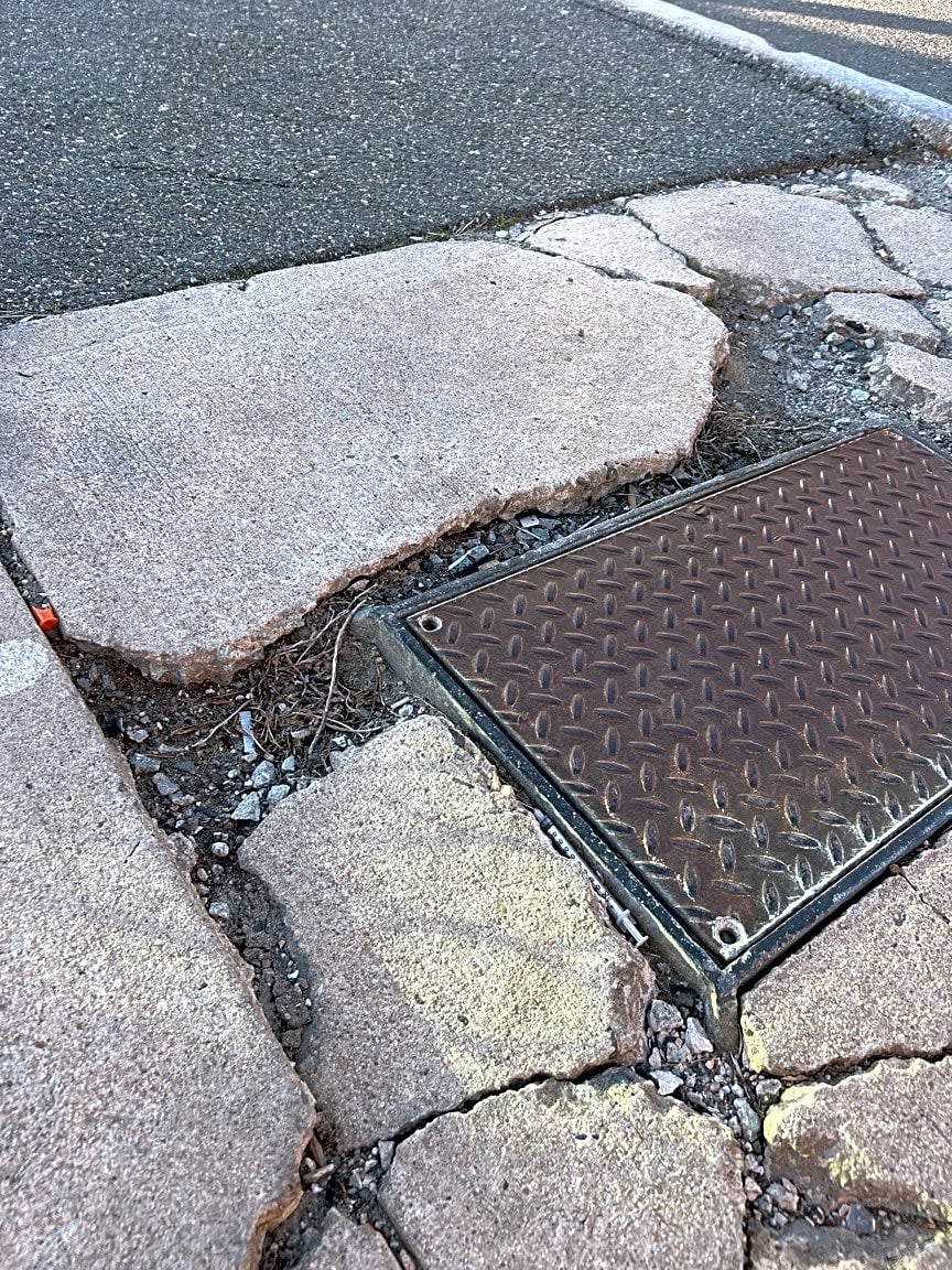 Image submitted with report