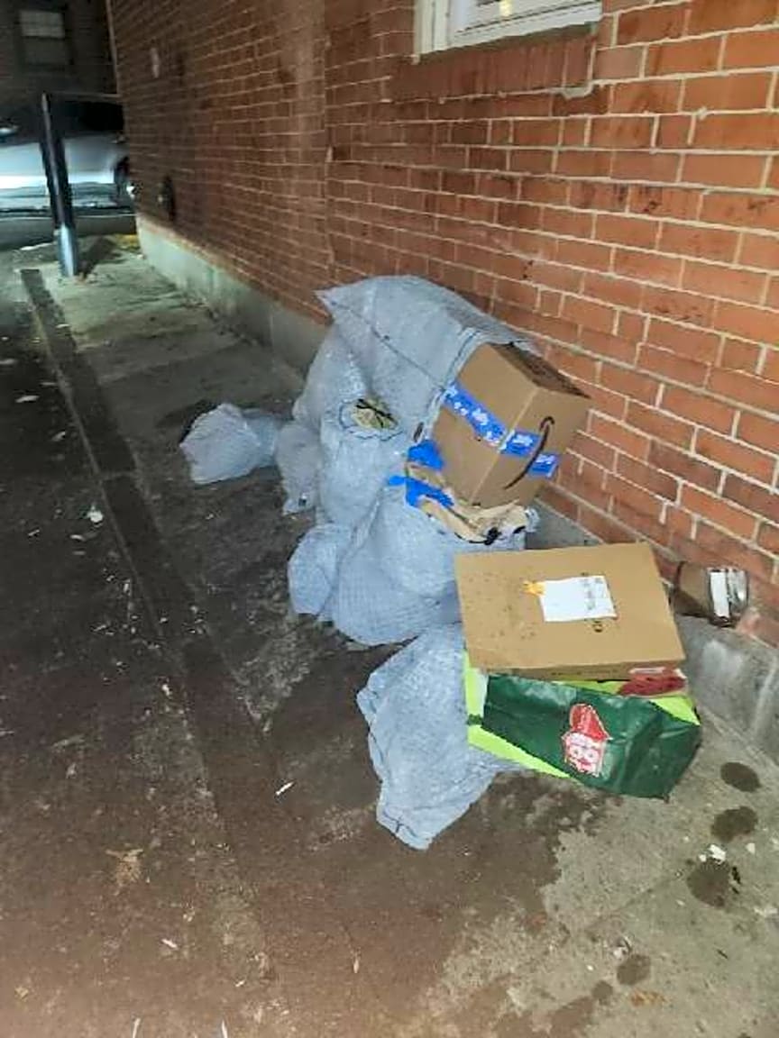 Image submitted with report