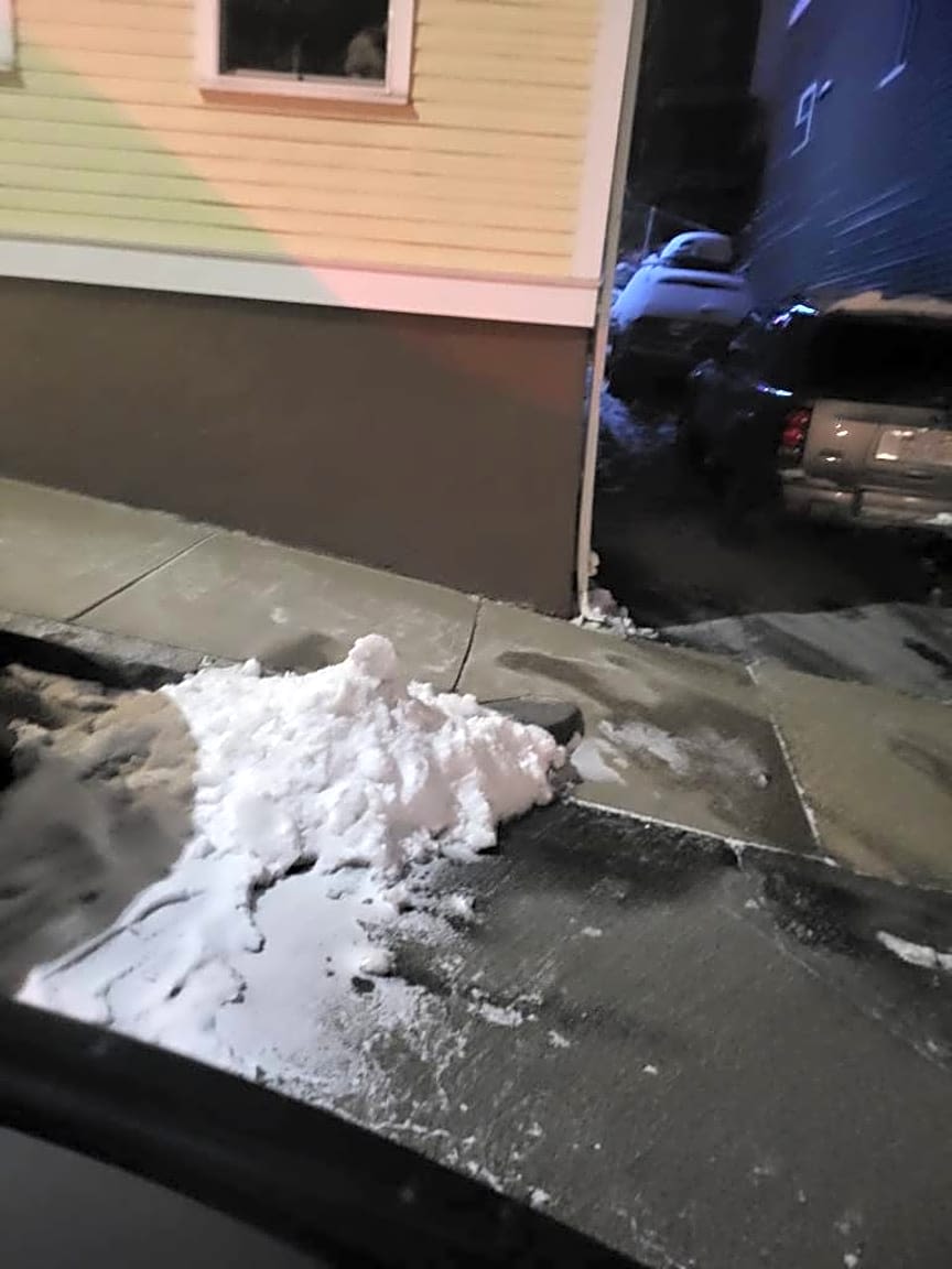 Image submitted with report