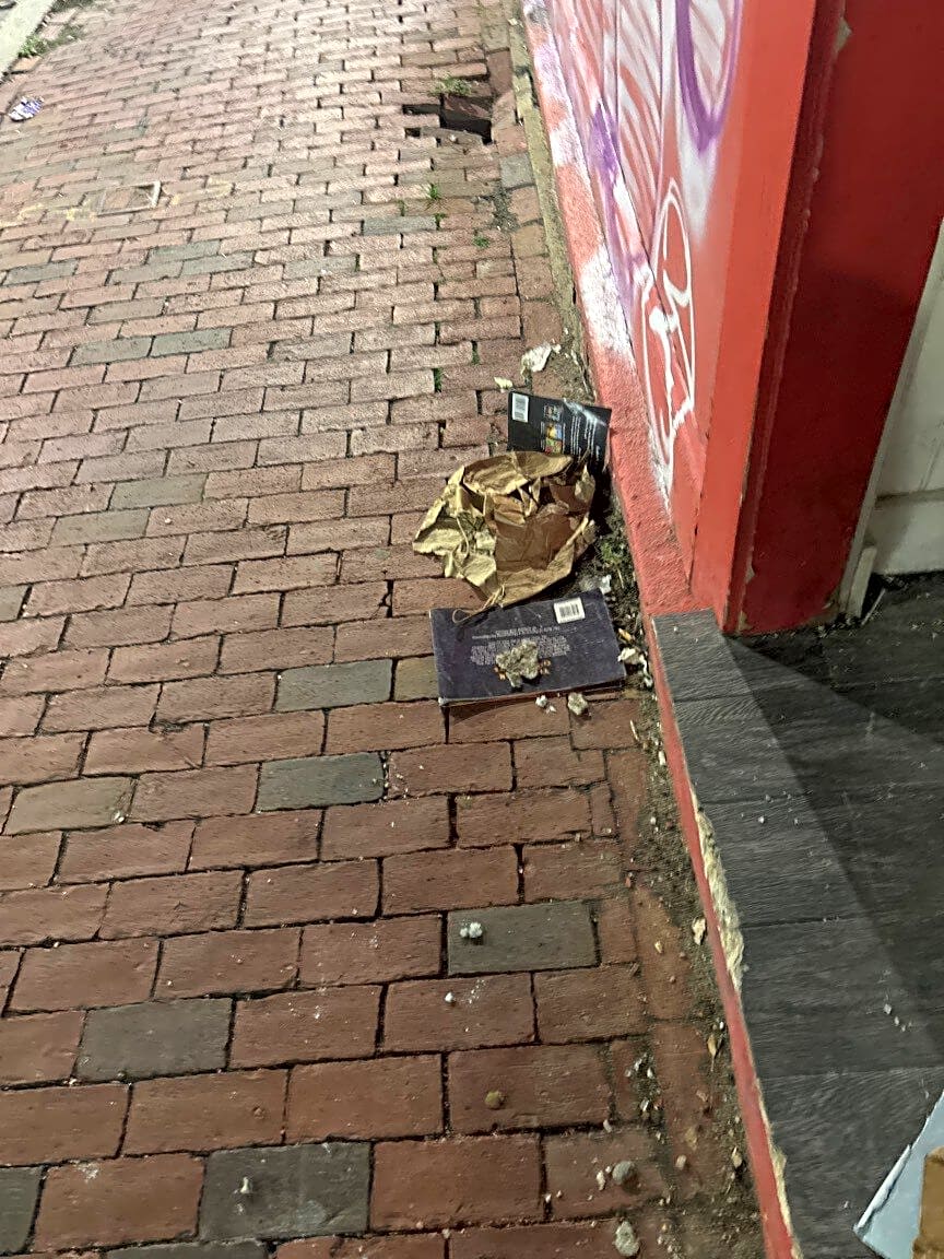 Image submitted with report