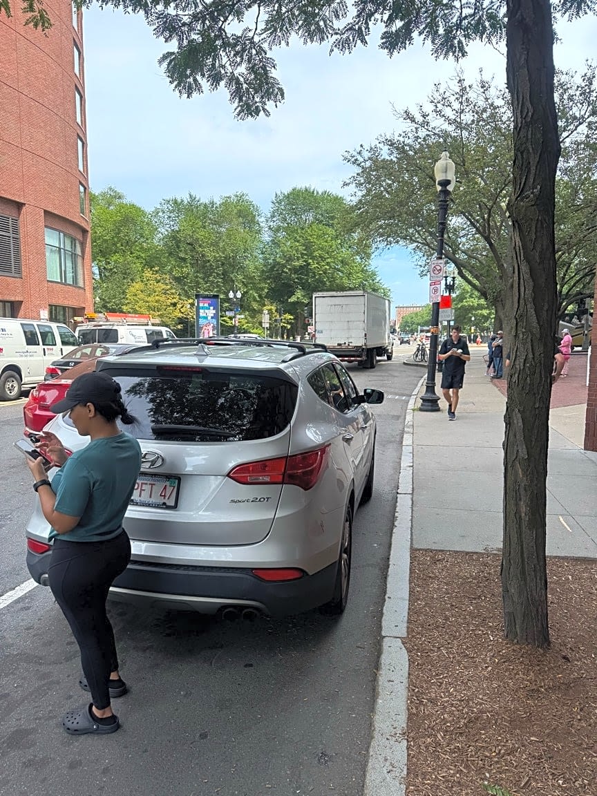 Image submitted with report