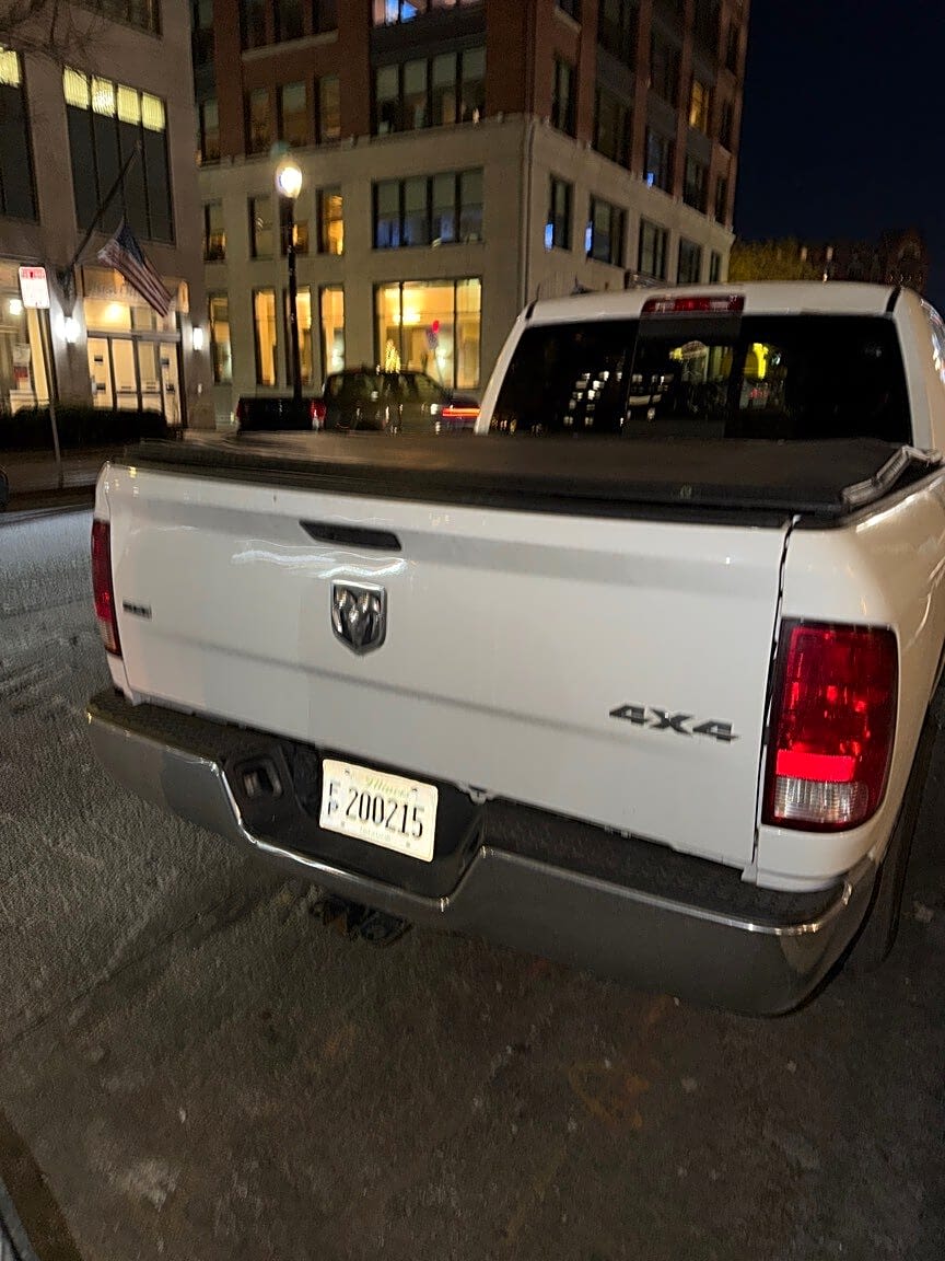 Image submitted with report