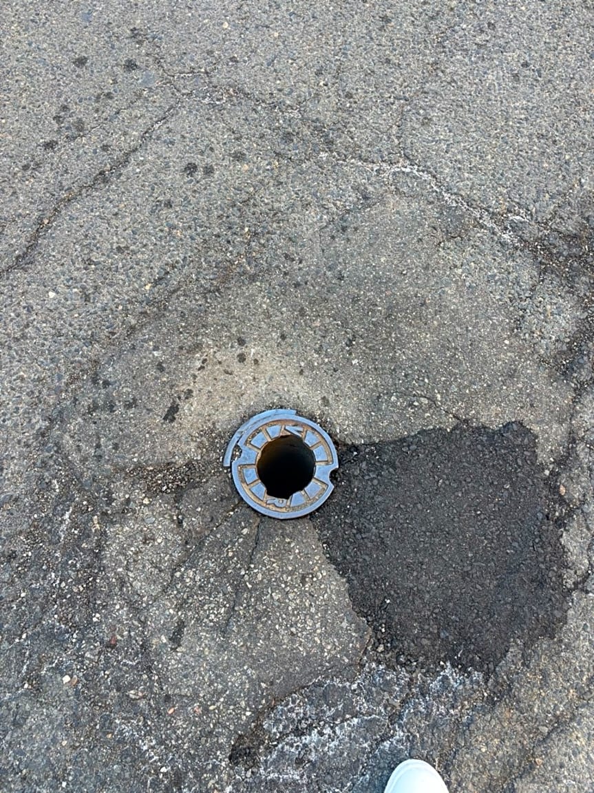 Image submitted with report