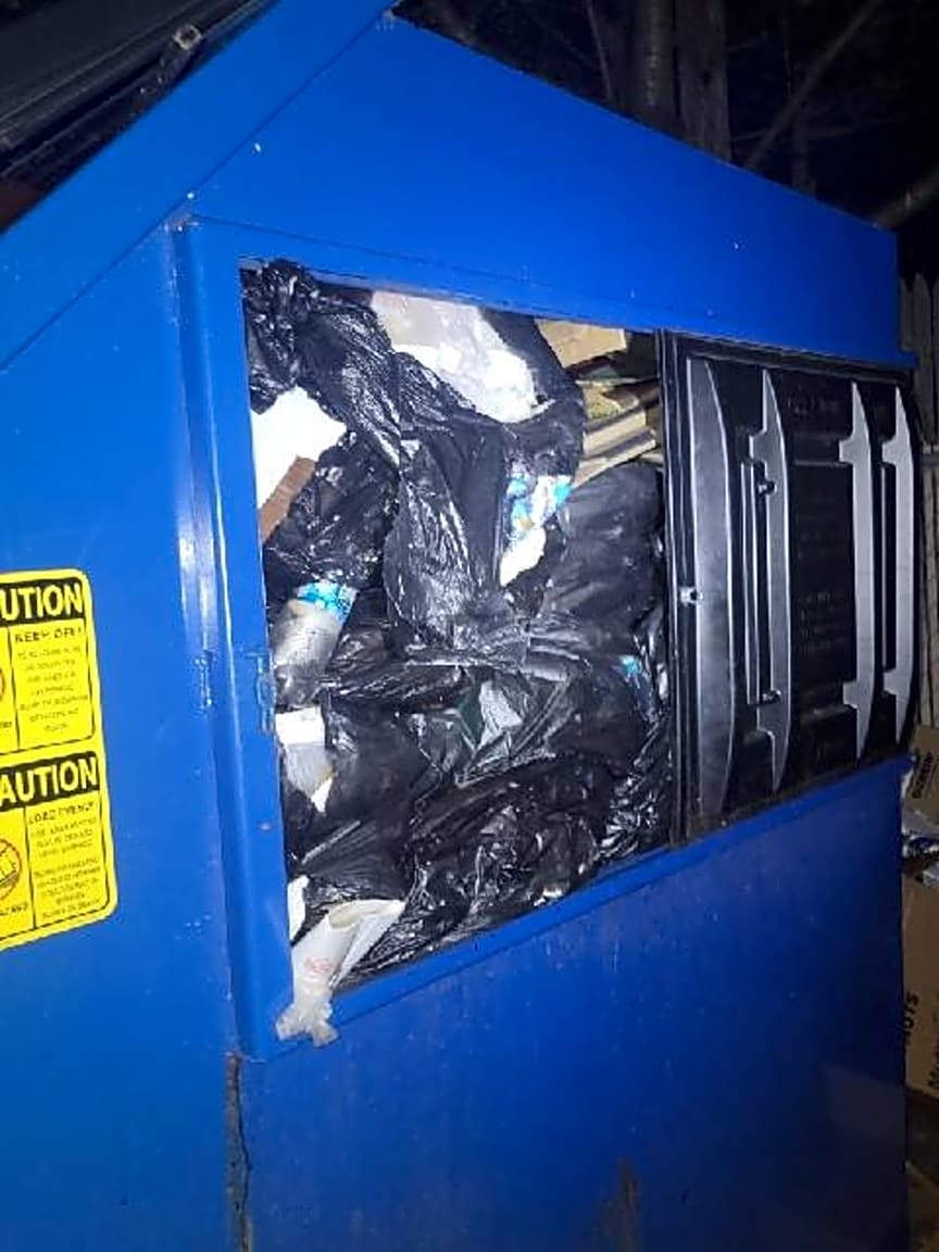 Image submitted with report