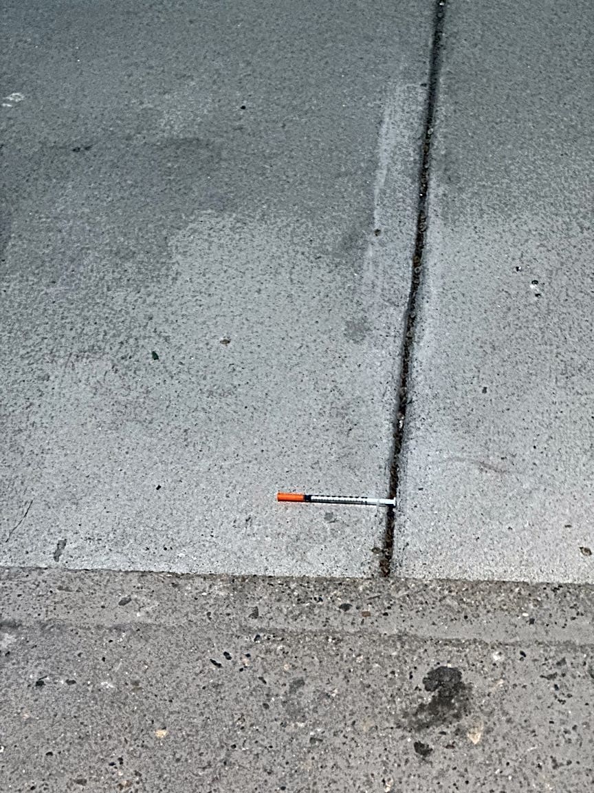 Image submitted with report