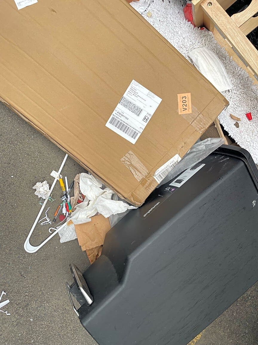 Image submitted with report