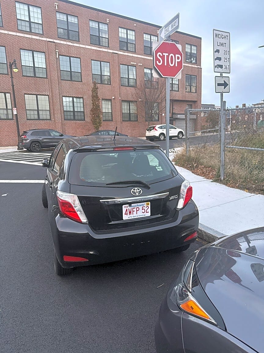 Image submitted with report