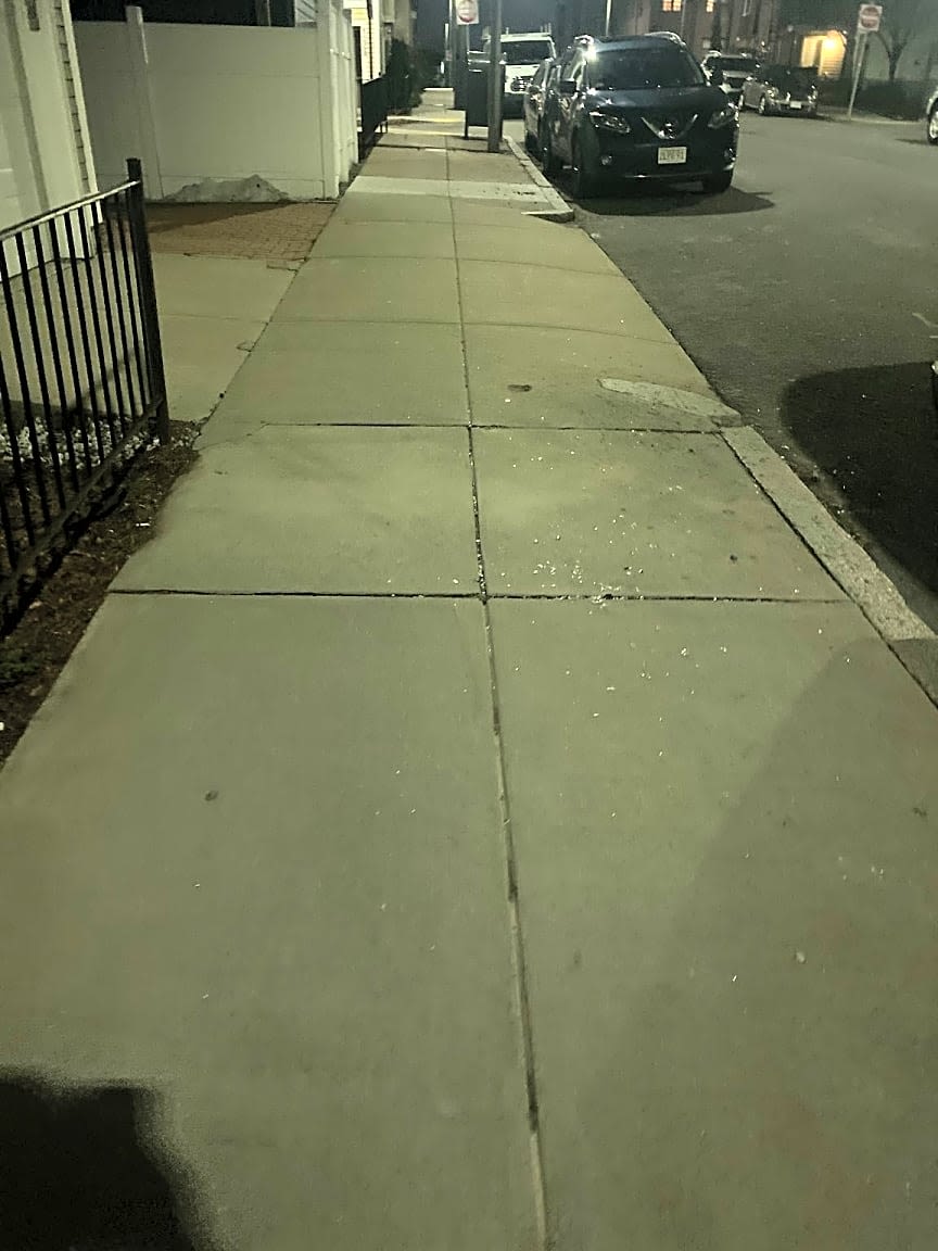 Image submitted with report