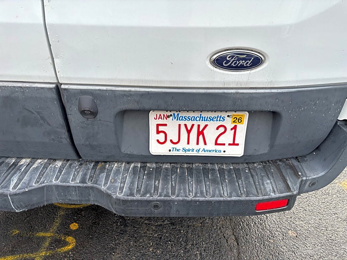 Image submitted with report