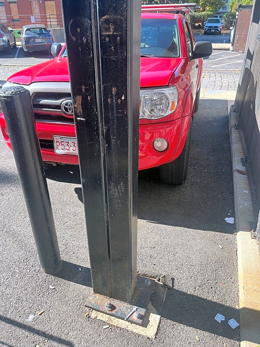 Image submitted with report