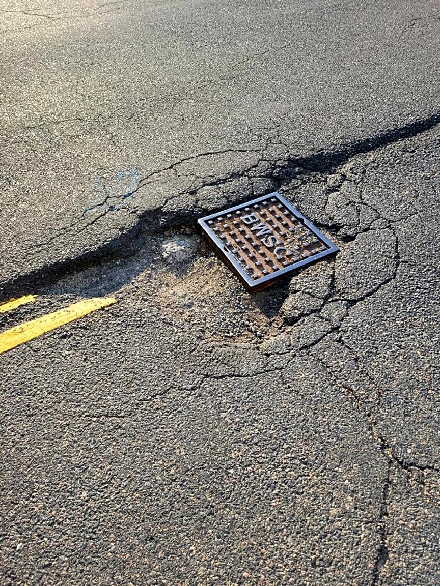 Image submitted with report