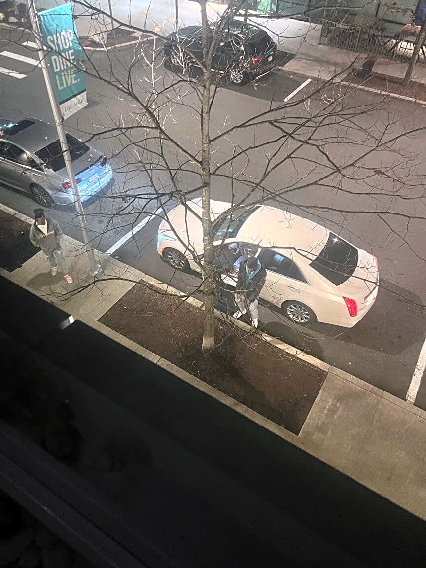 Image submitted with report