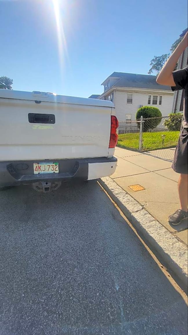 Image submitted with report