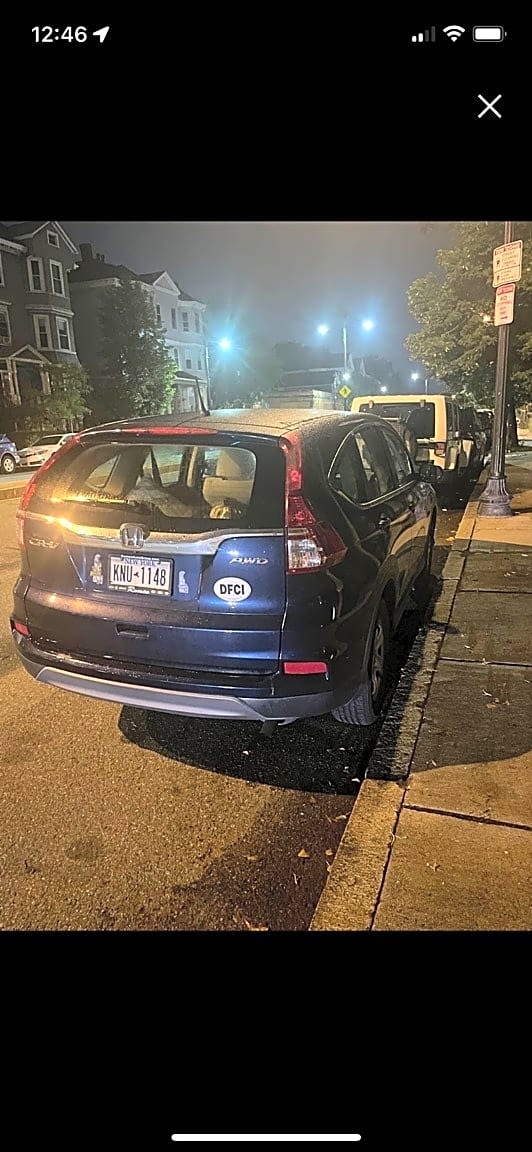 Image submitted with report