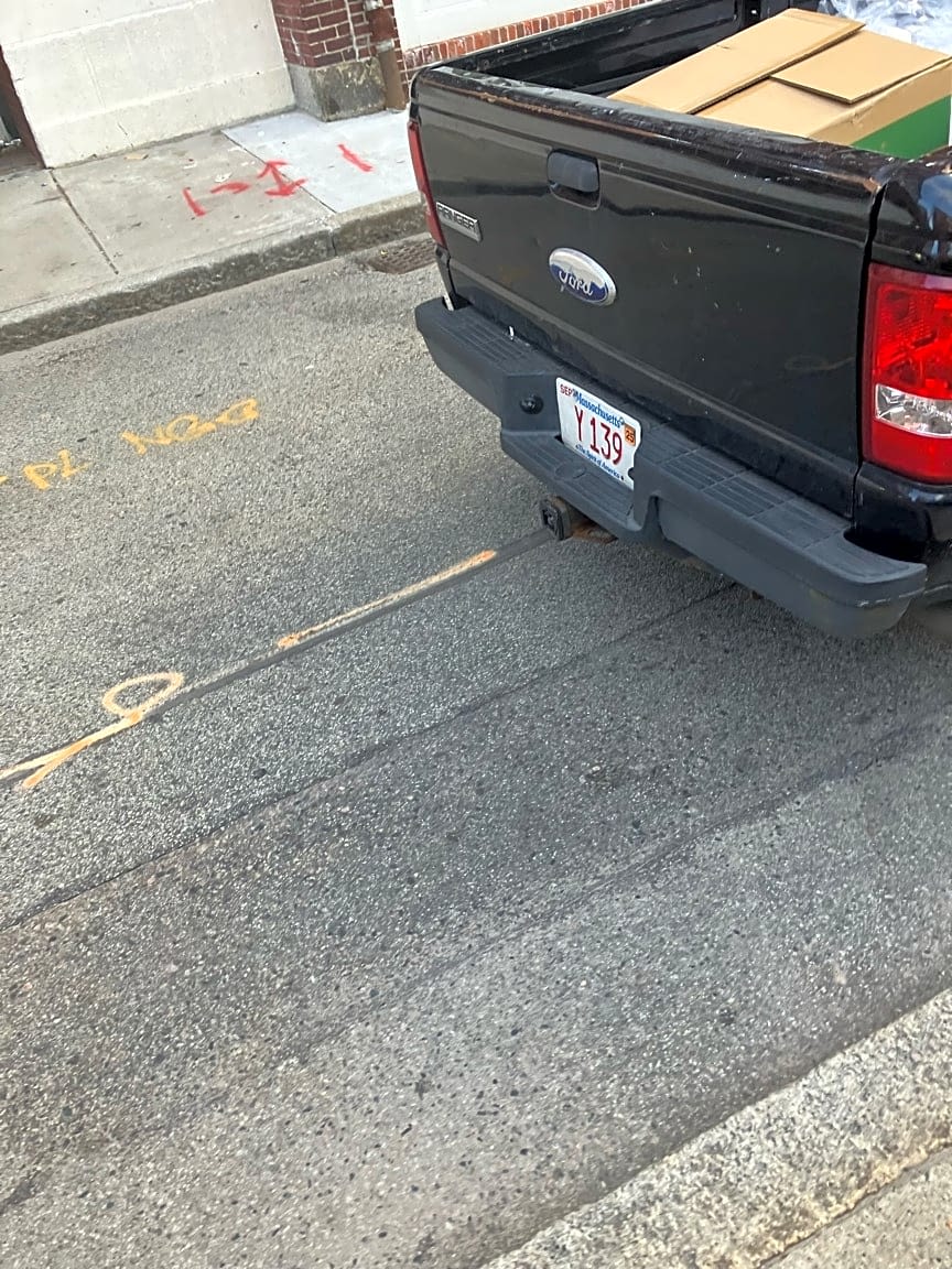 Image submitted with report