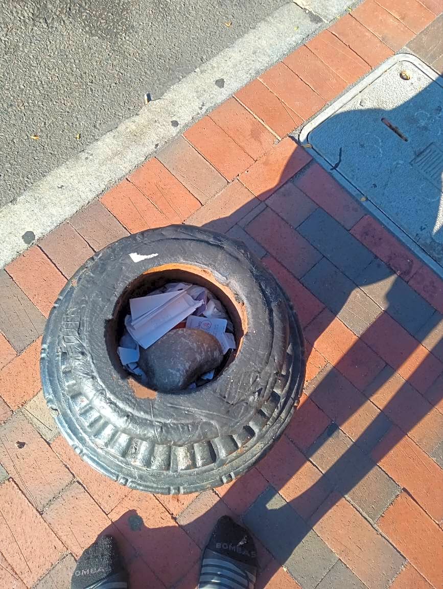 Image submitted with report