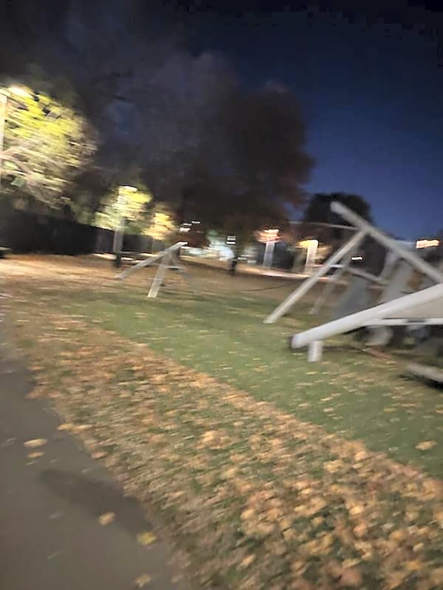 Image submitted with report