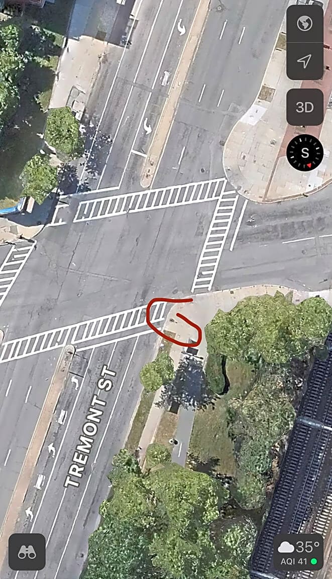 Image submitted with report