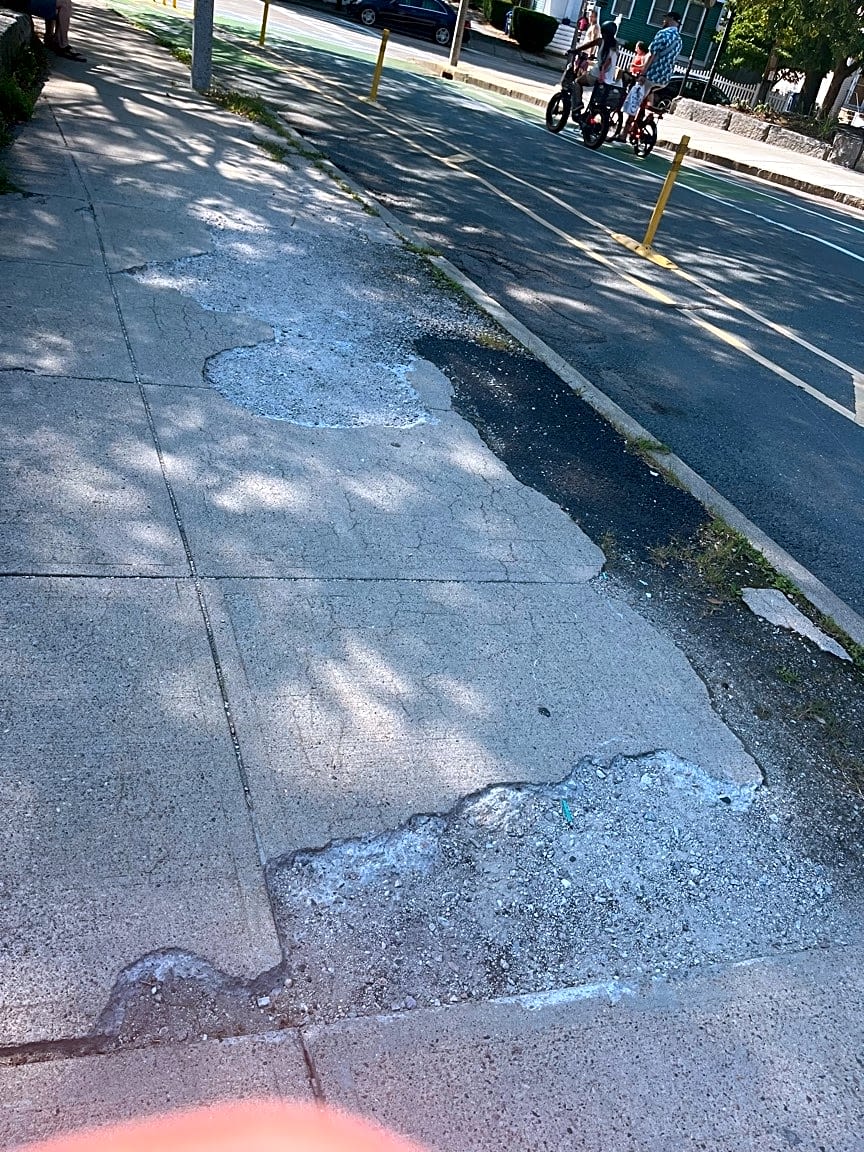 Image submitted with report