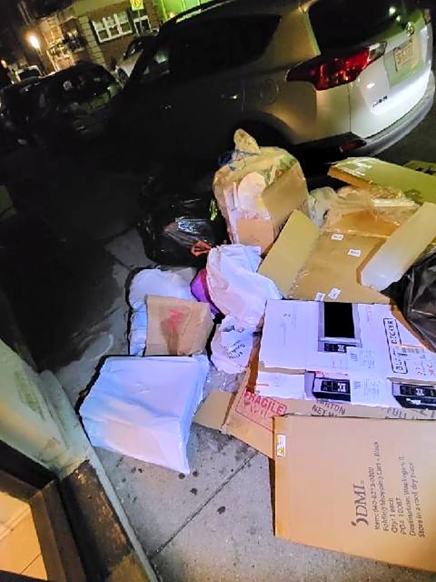 Image submitted with report