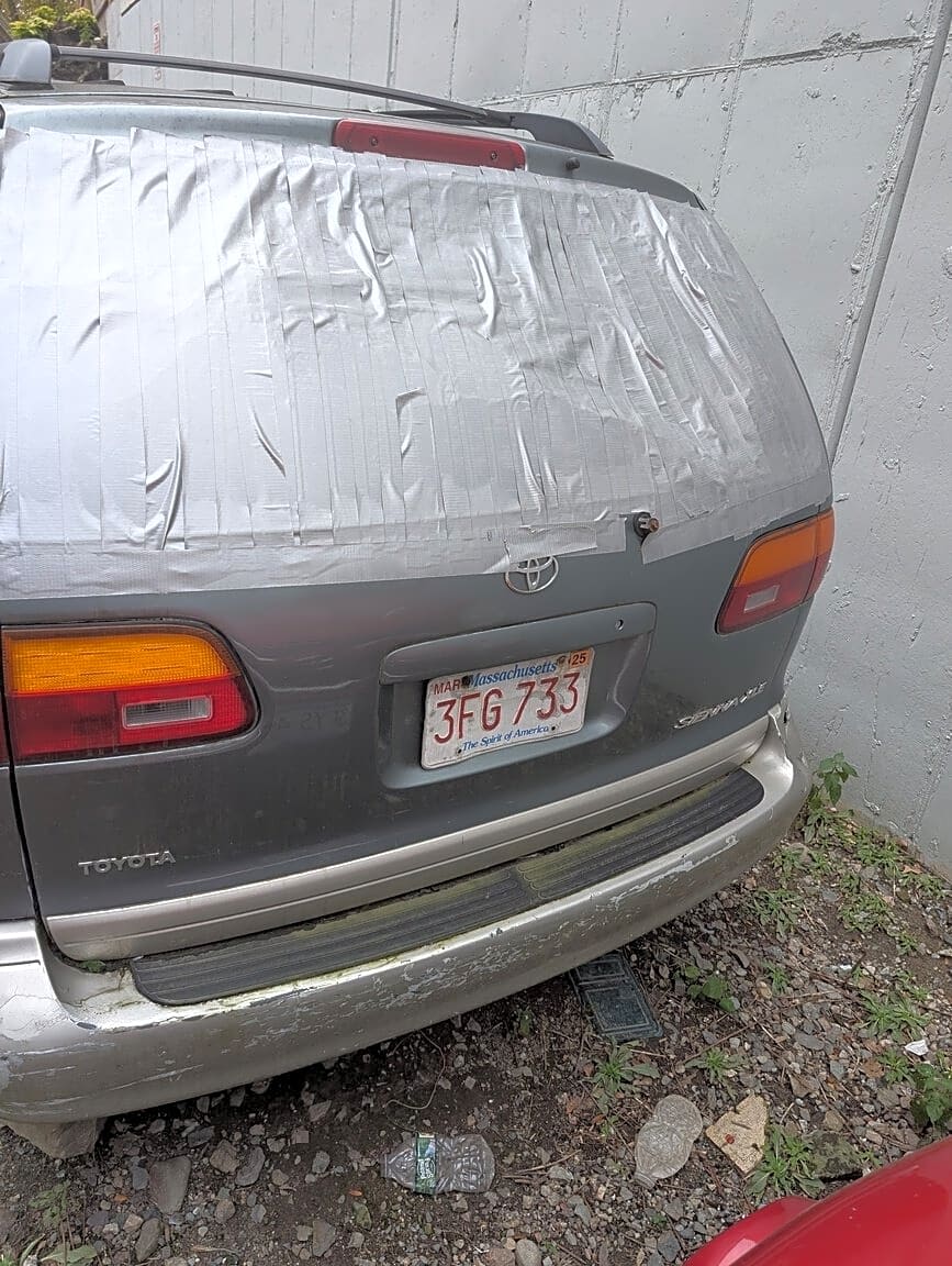 Image submitted with report