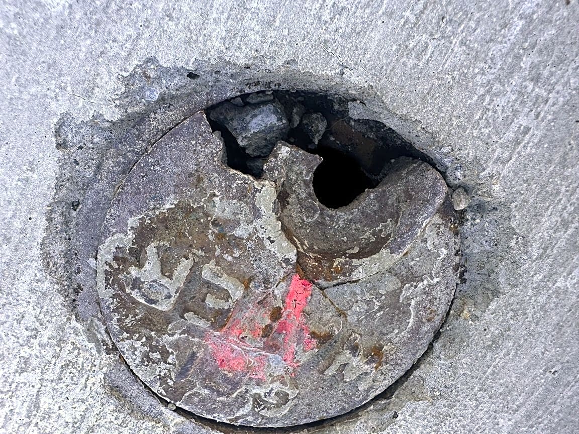Image submitted with report