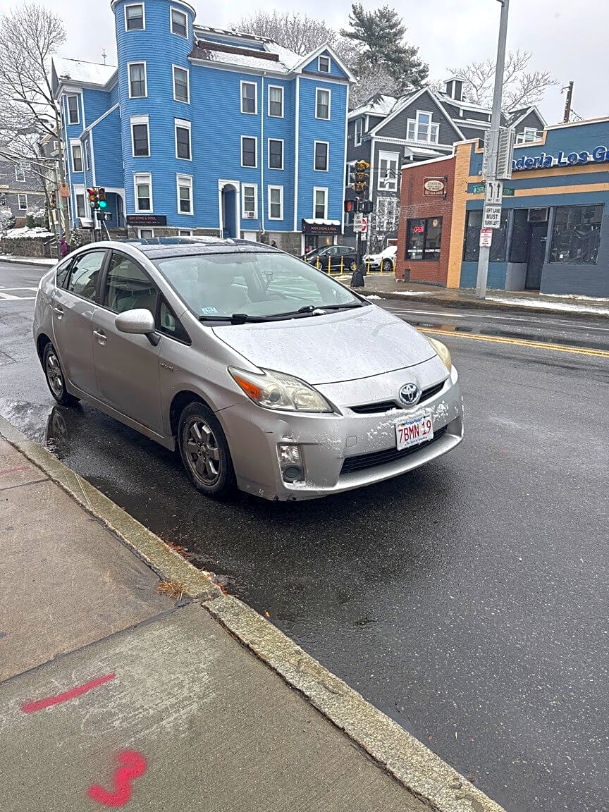 Image submitted with report