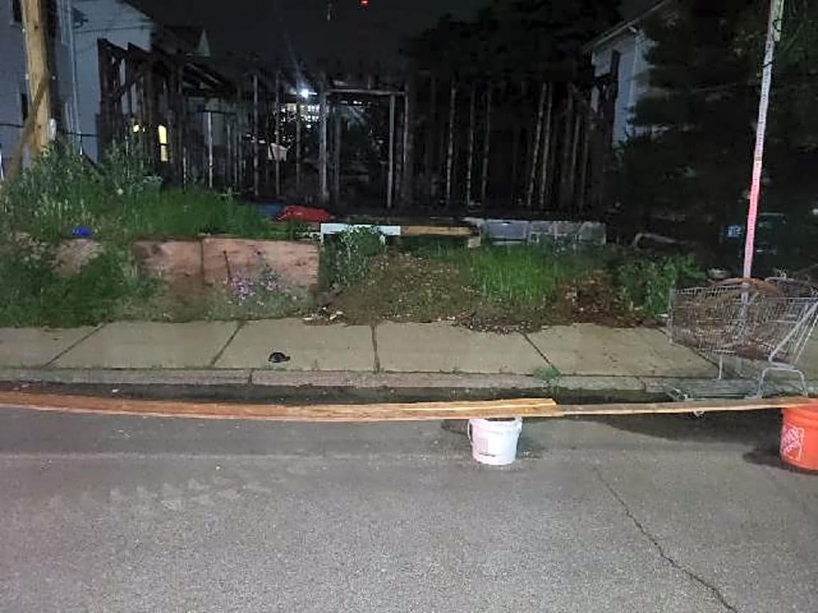 Image submitted with report