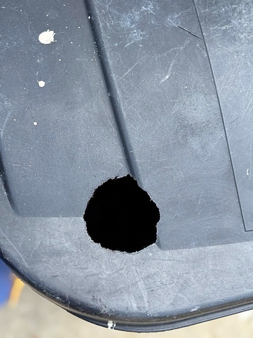 Image submitted with report