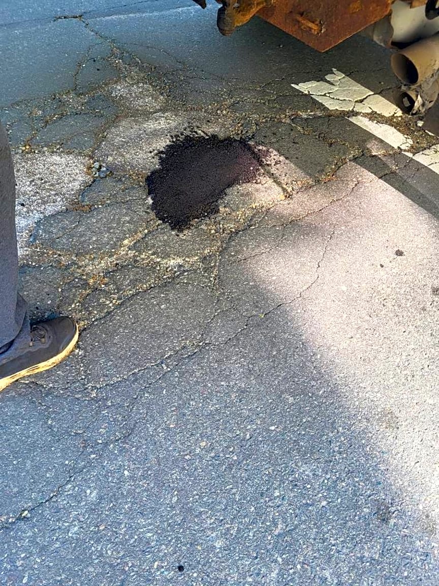 Image submitted with report