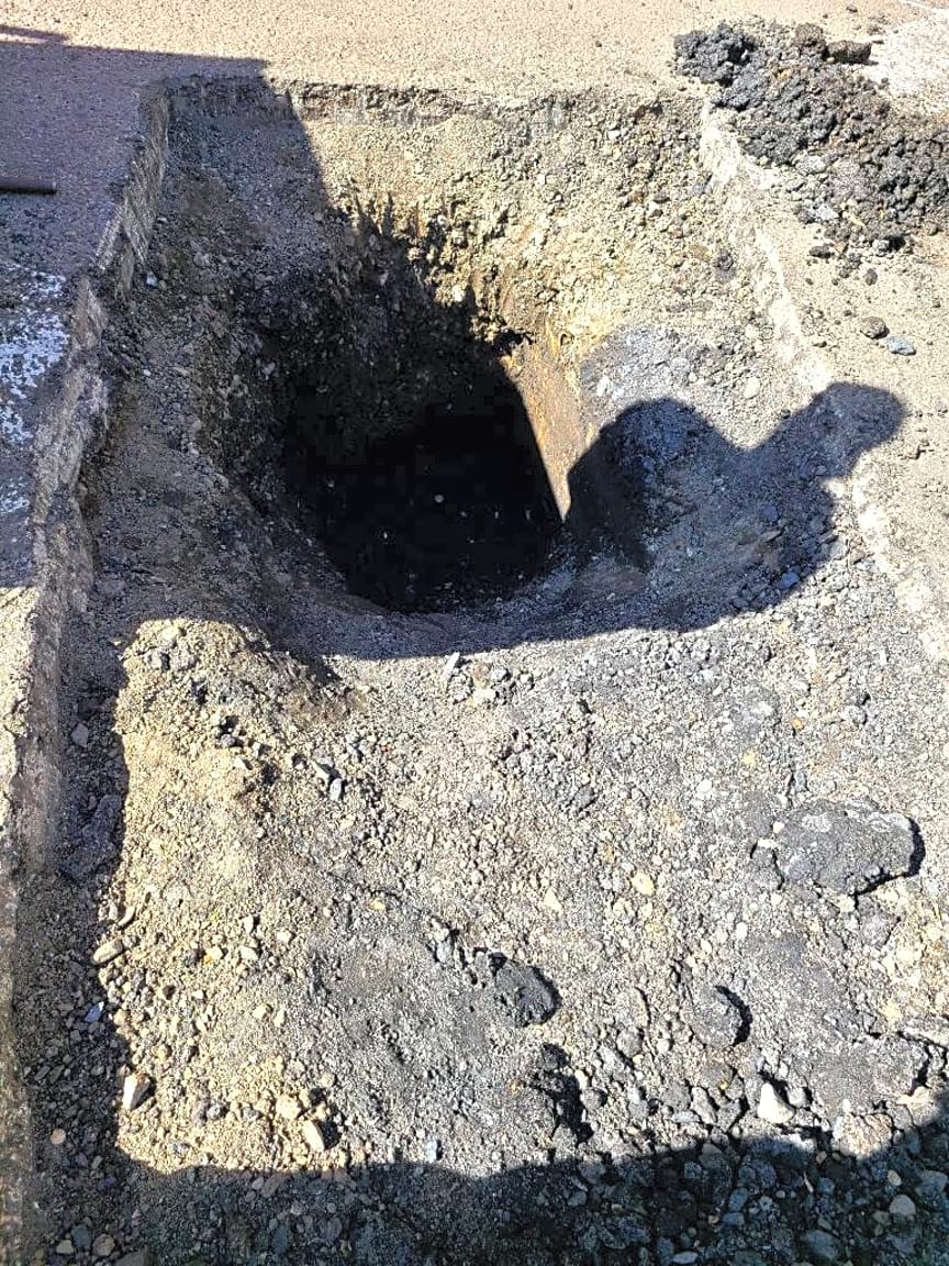 Image submitted with report