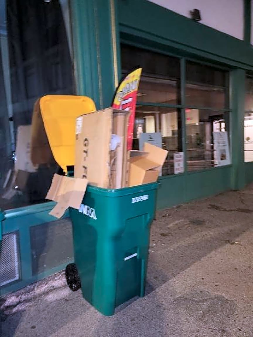 Image submitted with report