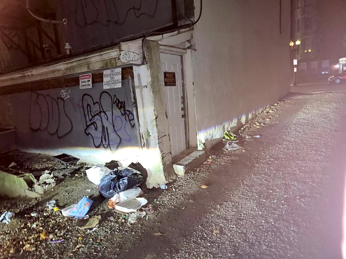 Image submitted with report