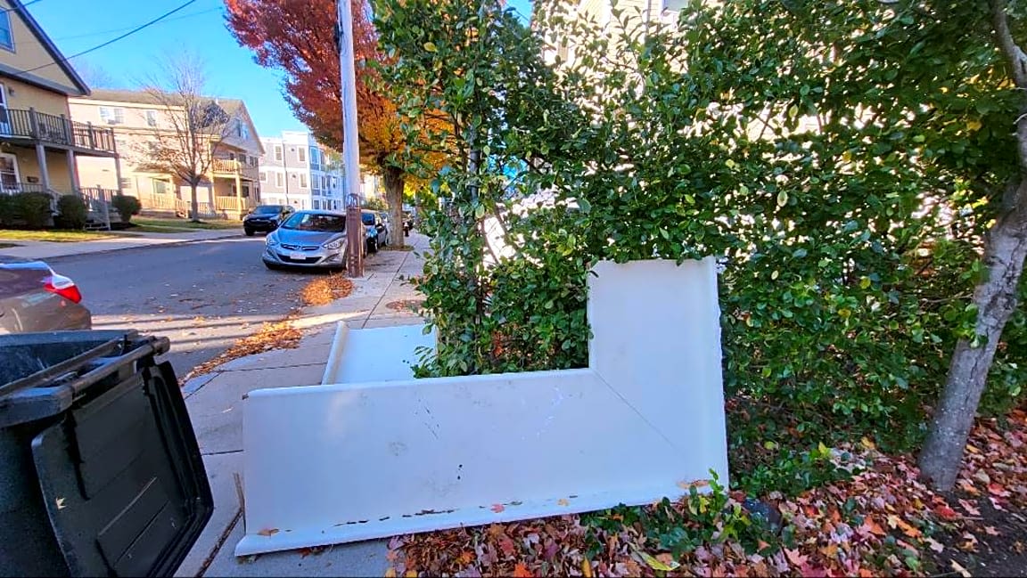 Image submitted with report