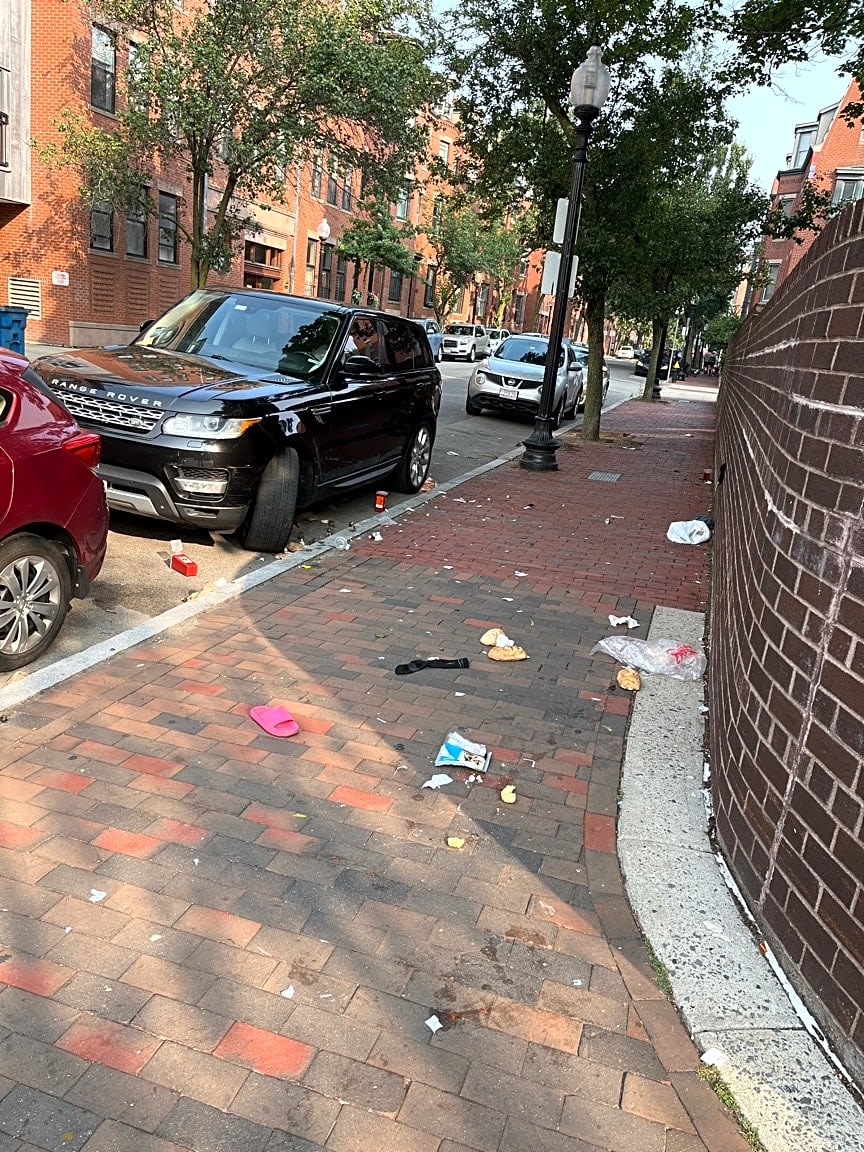Image submitted with report