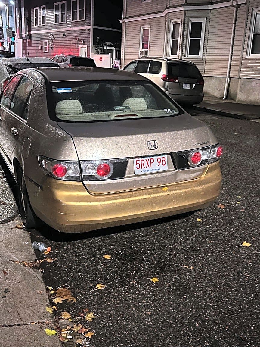 Image submitted with report