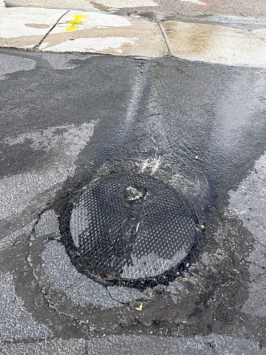 Image submitted with report