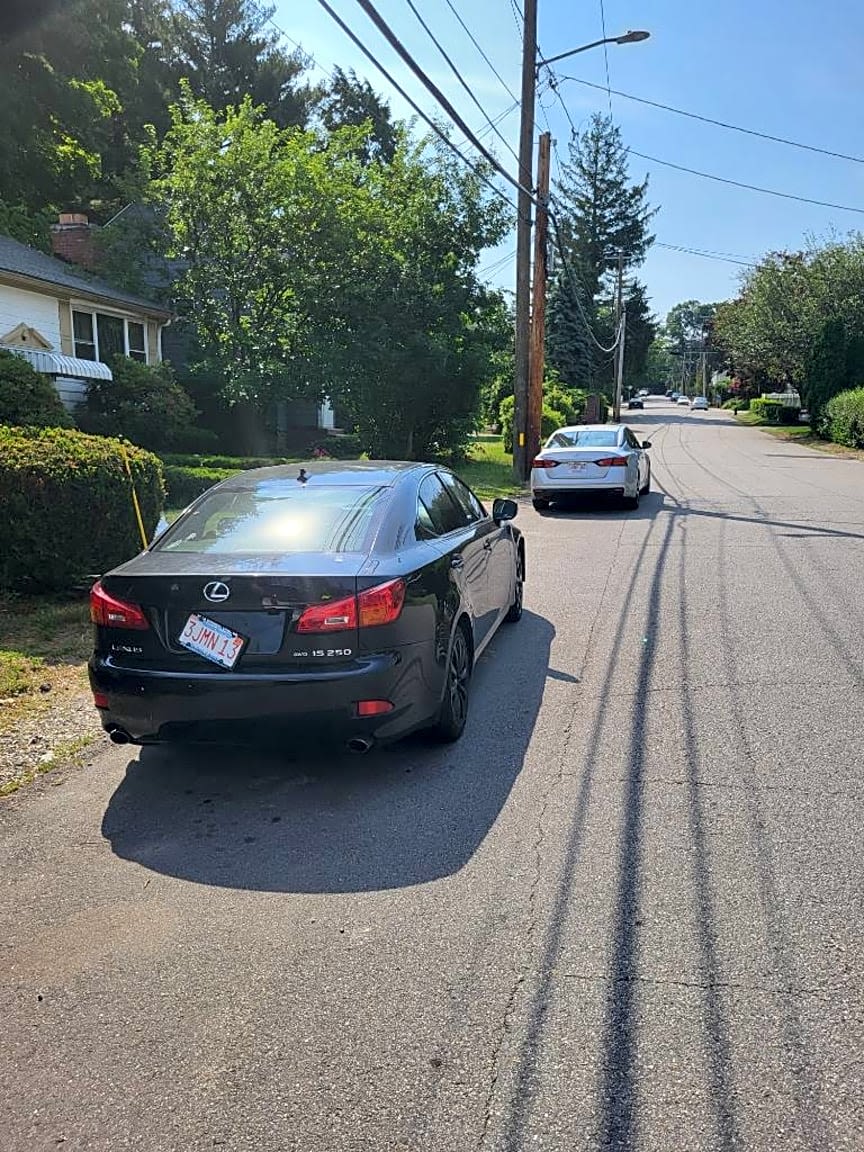 Image submitted with report