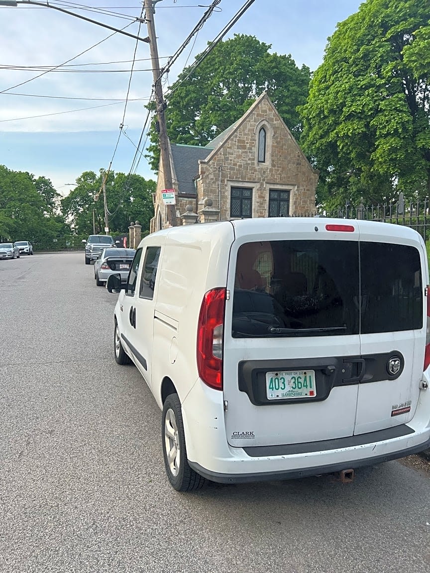 Image submitted with report