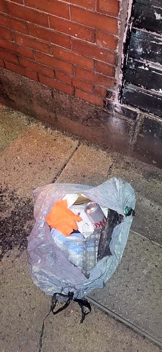 Image submitted with report